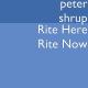 Peter Schrupp - Rite here rite now